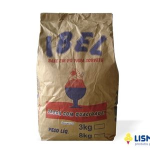 Pó saborizante para sorvetes e milk shake 8kg