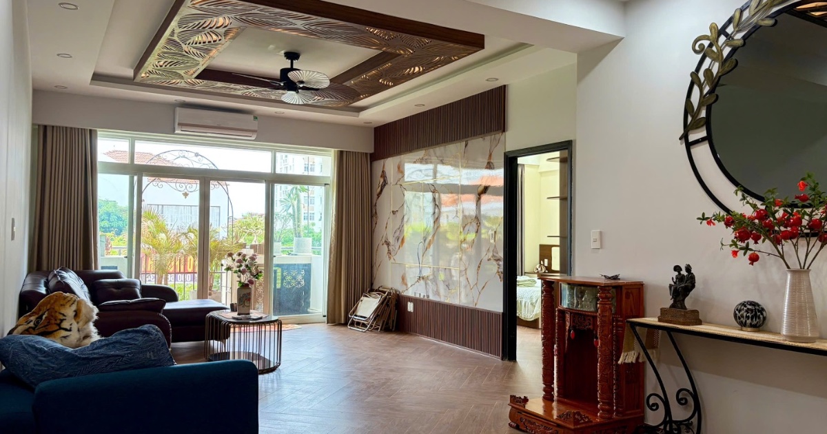 Canh Vien 2 Apartment for Rent, Villa and Park View, 3BR, 2BA