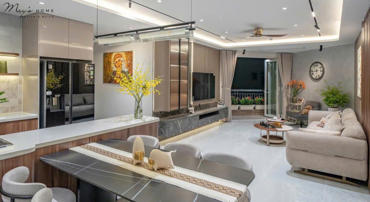 Green View Phu My Hung apartment for sale - 117m² fully furnished, 100% new