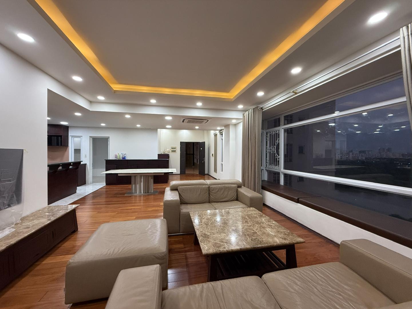 Spacious, Cool 4-Bedroom Riverside Residence Apartment for Rent with River View