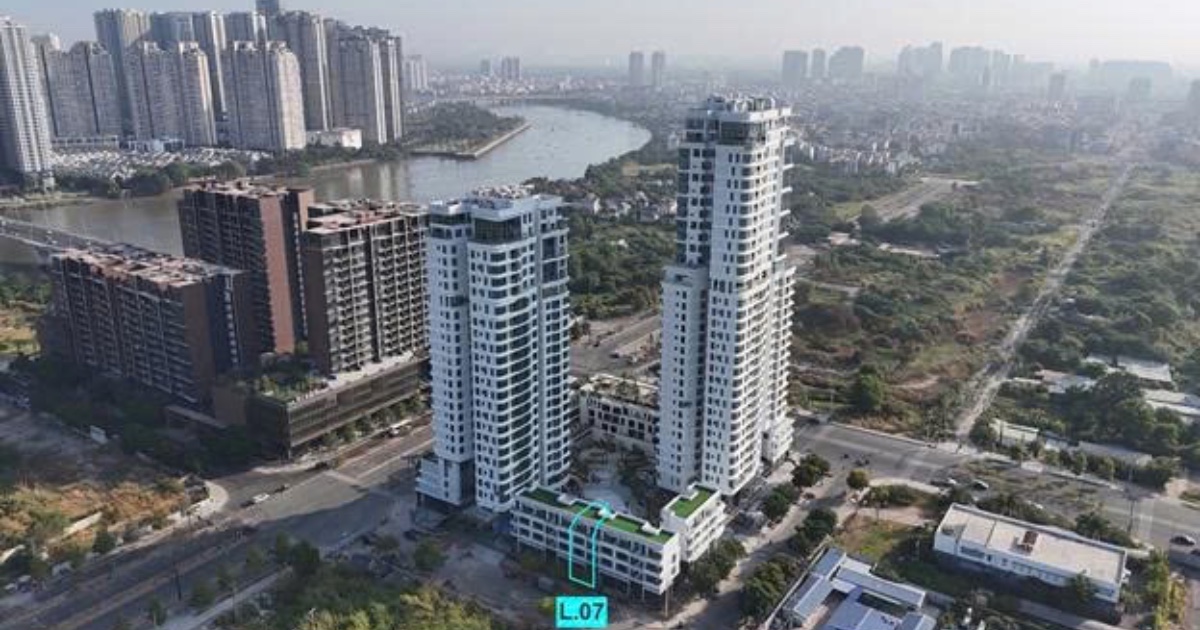 Mặt bằng bán tại Zeit River Thủ Thiêm, Thủ Đức