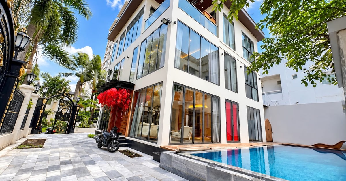 Biệt thự 4 phòng ngủ bán tại Khu Cảnh Đồi, Phú Mỹ Hưng, Quận 7