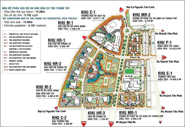 Eco Green Sài Gòn - Eco Green Saigon Masterplan floor plan / Eco Green Sài Gòn - Mặt bằng tổng quan Eco Green Saigon - sơ đồ mặt bằng