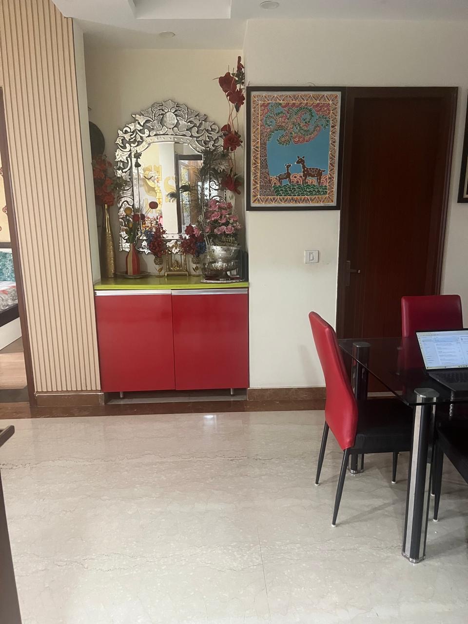 3 BHK Semi-Furnished Builder Floor for Rent in Sector 57, Gurgaon in Sector 57 golf course extension road, Gurugram — photo 7 of 8