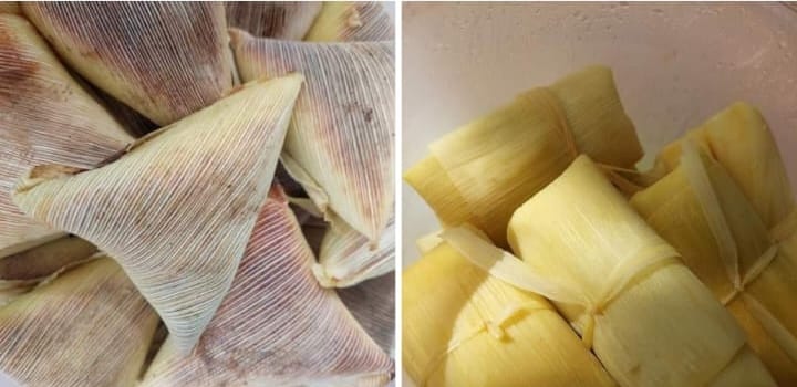 Tamales al horno