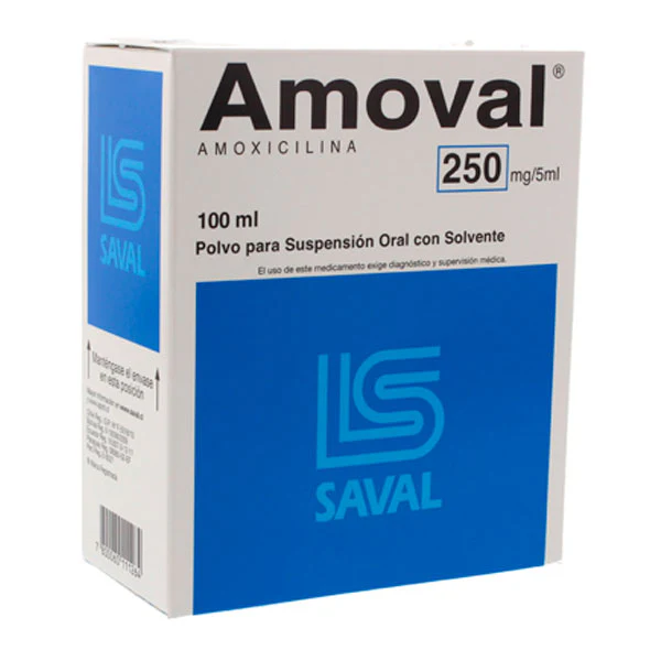 AMOVAL 250 MG X 100 ML SUSP (SAVAL)