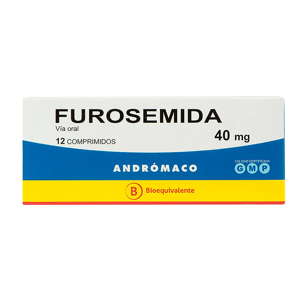 FUROSEMIDA 40 MG X 12 COMP (CHILE)