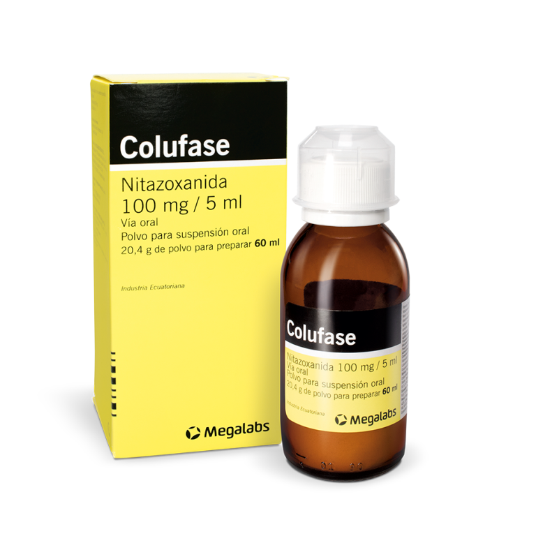 COLUFACE (NITAXOZAMIDA) 100 MG / 5 ML X 60 ML SUSP (MEGALABS)