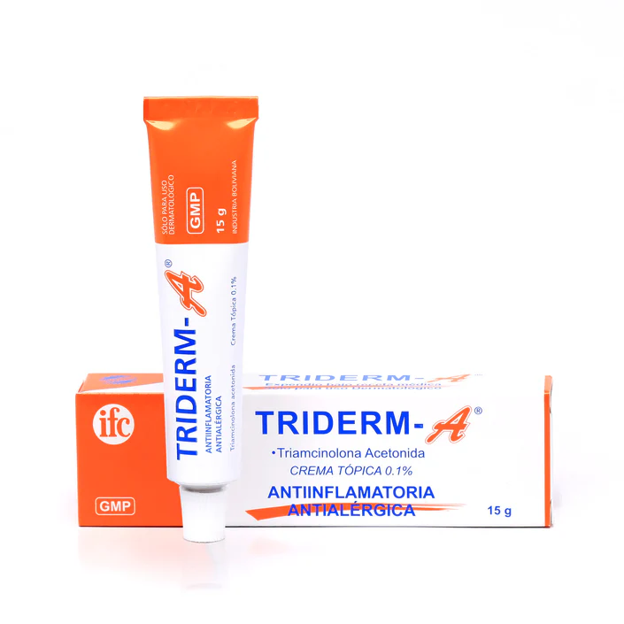 TRIDERM A (TRIAMCINOLONA ACETONIDA)X 15 G CREMA   (ARGEBOL)
