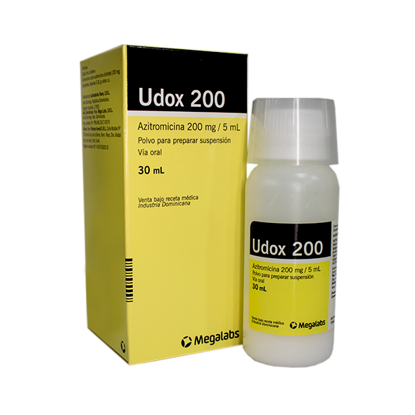 UDOX 200 (AZITROMICINA) X 30 ML (MEGALABS)