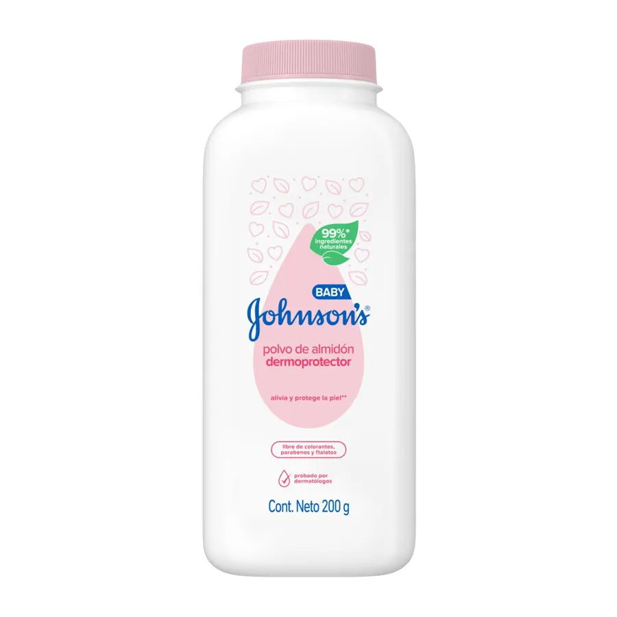 Talco Bebe Johnsons Proteccion Pura 200 gr KNV