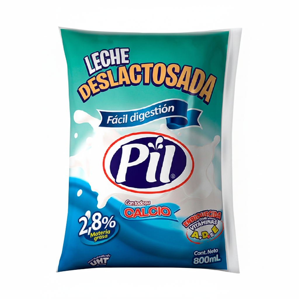 Nueva Leche Pil Deslactosada 800 ml