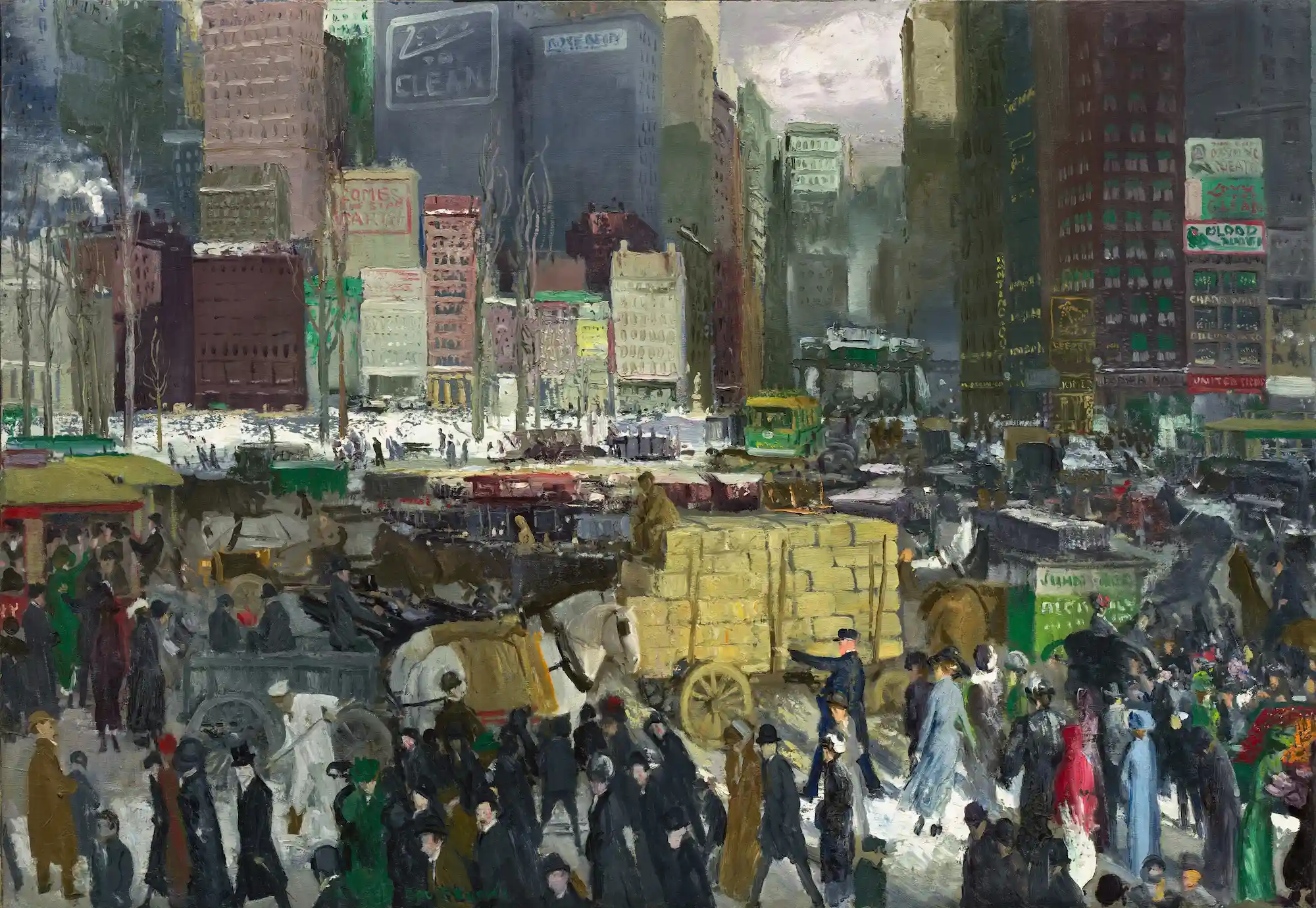 New York, by George Bellows
