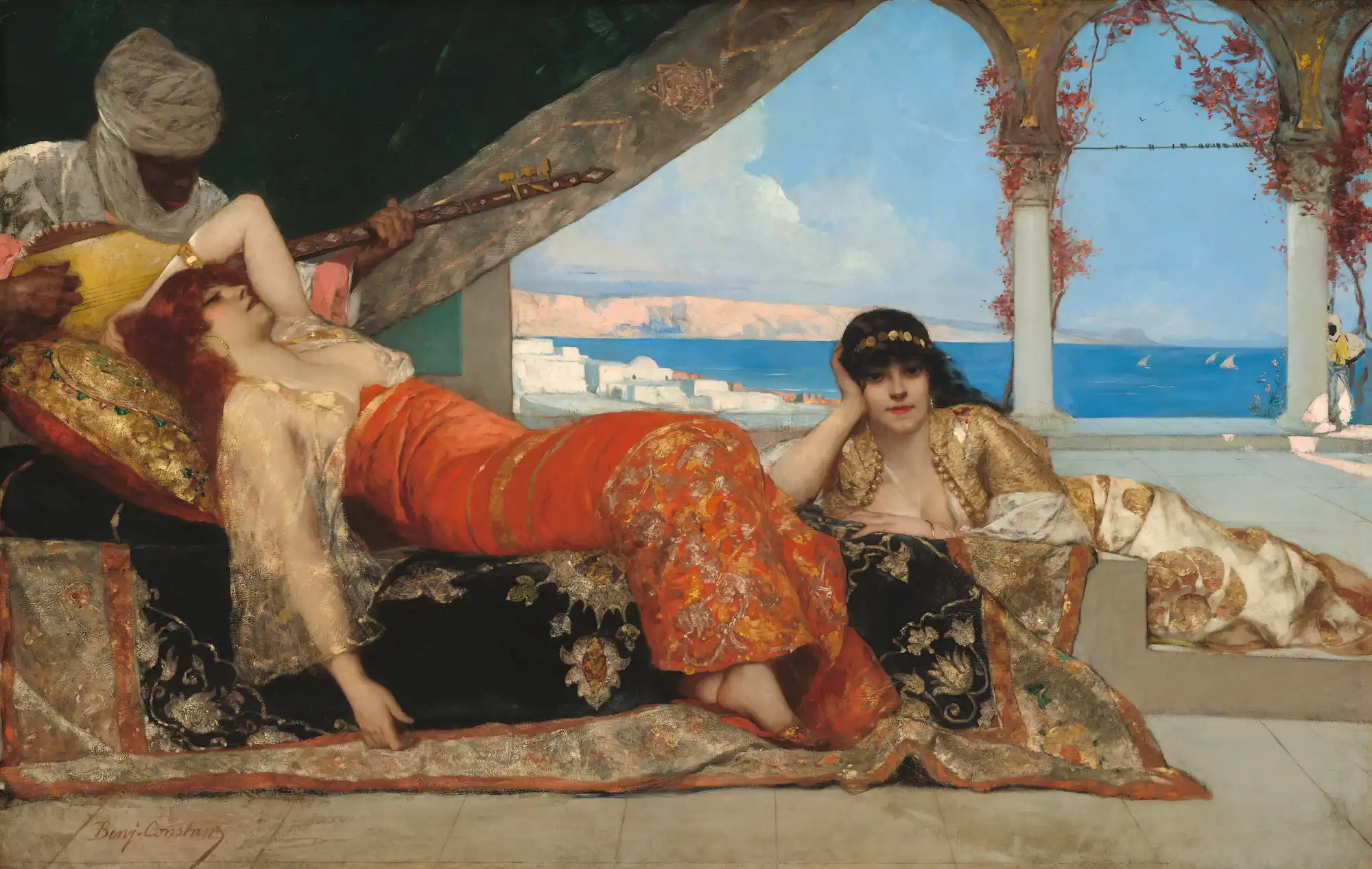 The Favorite of the Emir, by Jean Joseph Benjamin Constant