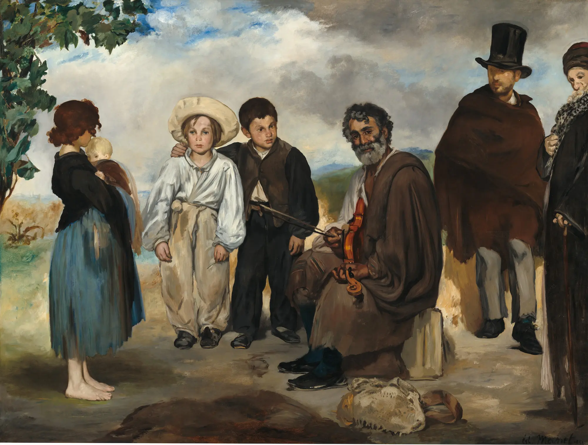 The Old Musician, by Edouard Manet