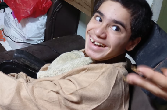 Banner Ajude Emanuel a ter uma vida com mais dignidade 