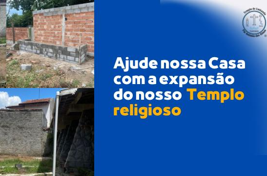 Banner Expansão do Nosso Templo Religioso 