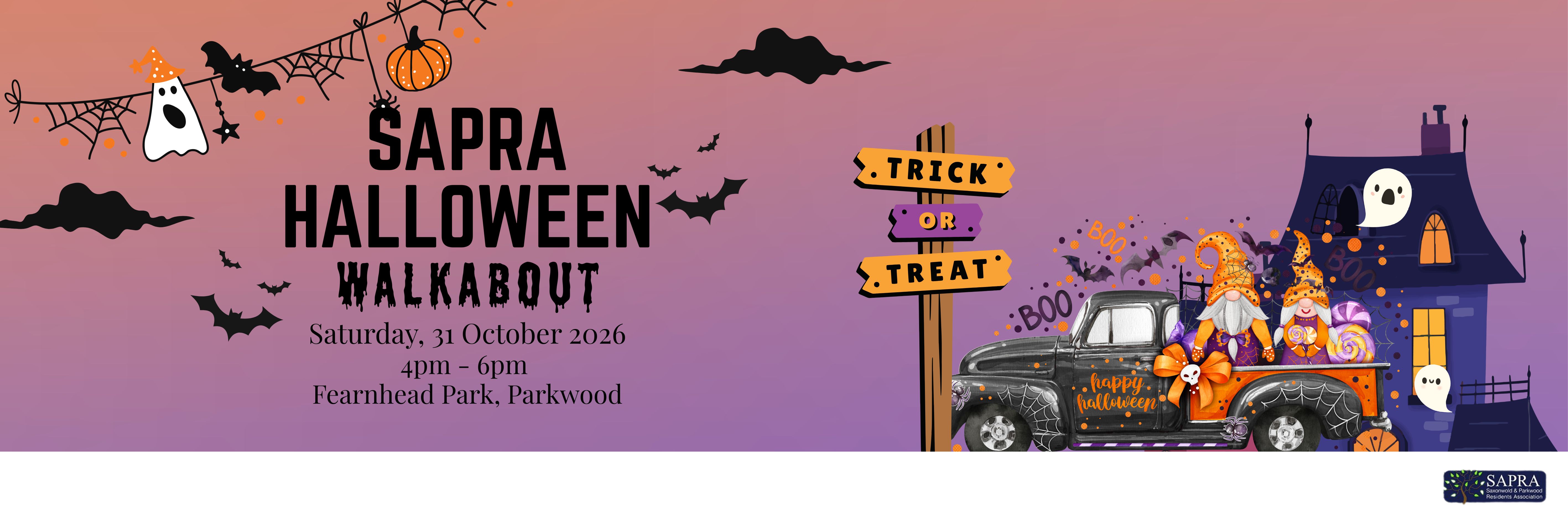 SAPRA Halloween Walkabout