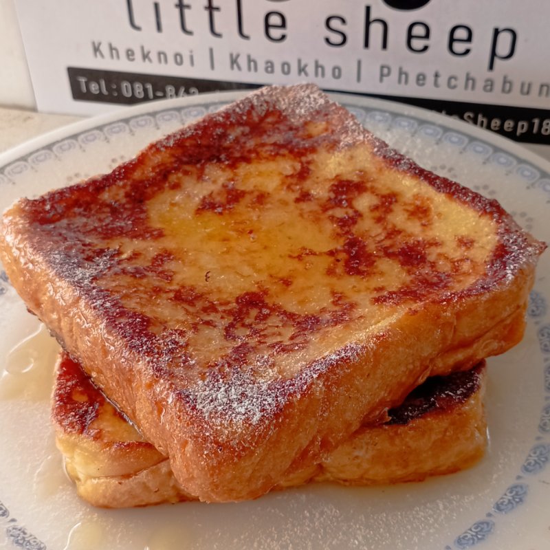 เฟรนช์โทสต์ 2 แผ่น