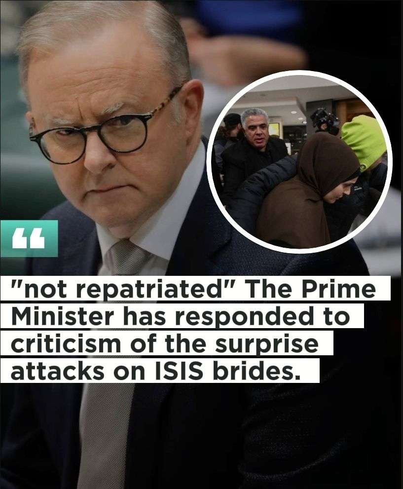 The Prime Minister has hit back at critics of Thursday's ISIS brides storm with a stunning claim about who the real victims are.