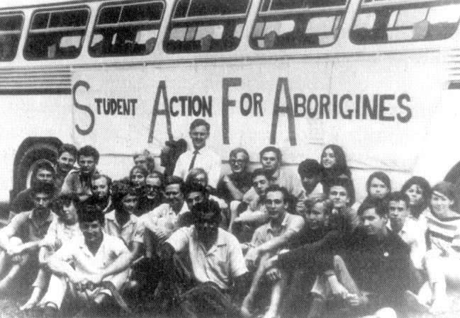 Charlie Perkins embarks on the Freedom Rides - Alice Springs, Northern Territory