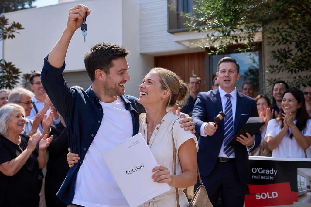 Couple’s Surprise Sydney Auction Victory Stuns Crowded Property Market - Sydney, NSW