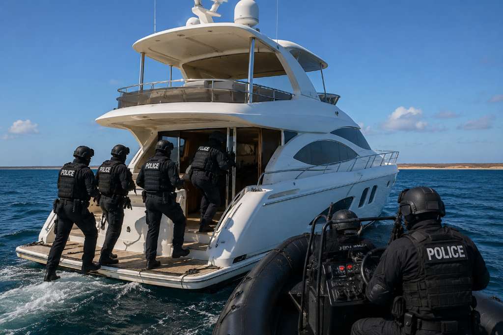 Queensland Man Allegedly Intercepted on Luxury Yacht Near Exmouth in People-Smuggling Investigation
