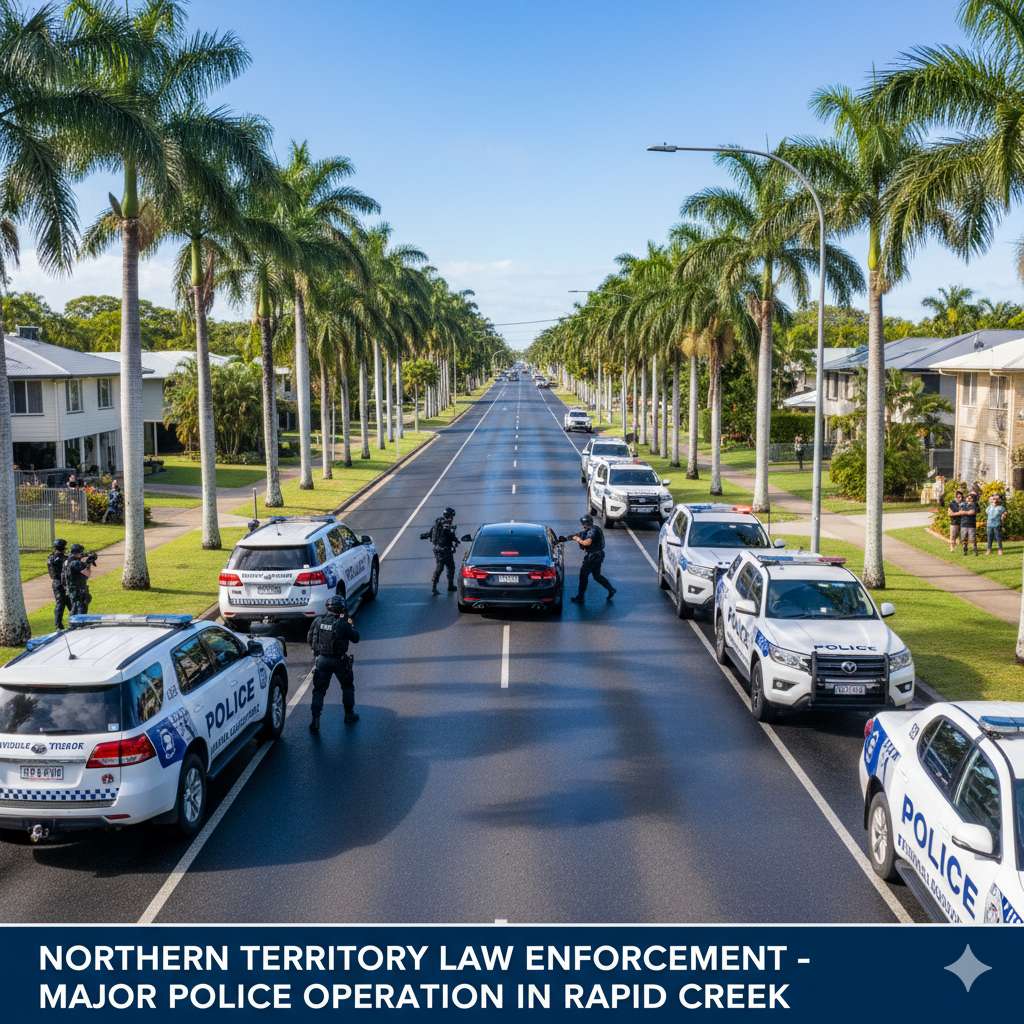 Police Apprehend Parole Breach Suspect Following Dramatic Darwin Standoff