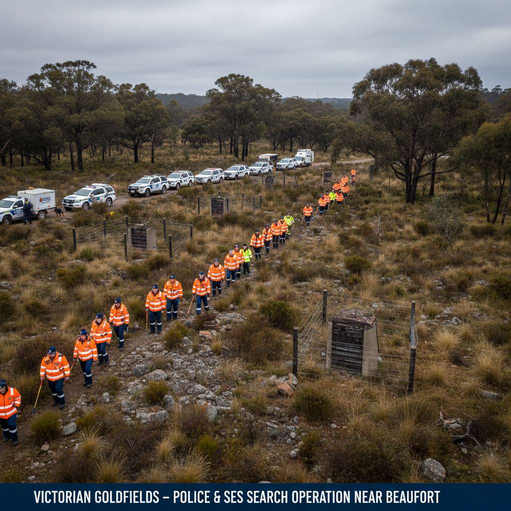 Search for Missing Woman Trisha Graf Intensifies in Beaufort Goldfields
