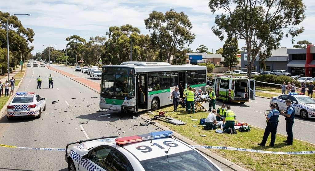Perth Community Mourns Following Fatal Bus Collision