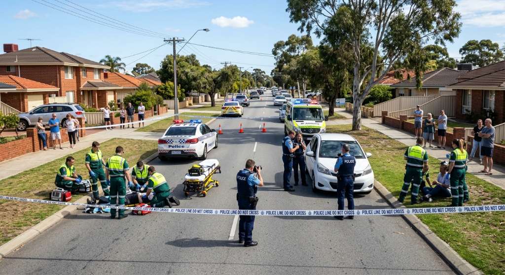 Major Investigation Launched After Pedestrian Critically Injured in Bassendean Crash