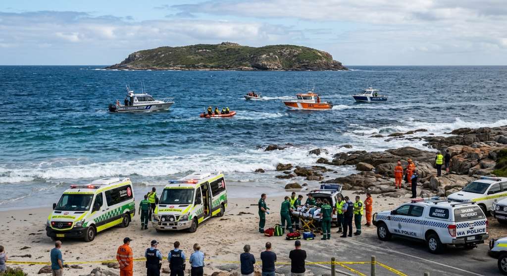 Diver in Critical Condition Following Suspected Shark Attack Near Albany