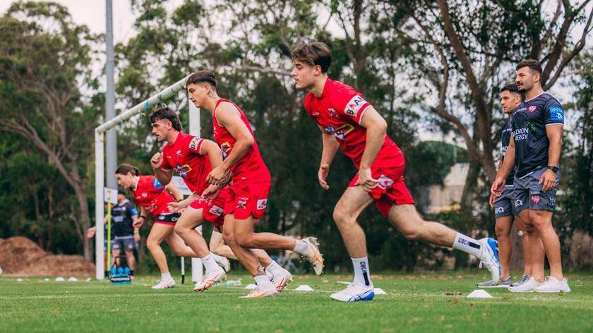 Dragons Young Guns Lean on Local Roots Ahead of Knights Clash