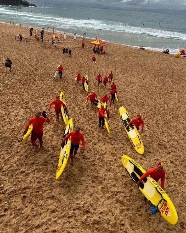 False Alarm Rescue Call Tests Tacking Point Surf Lifesaving Crew - Port Macquaire, NSW