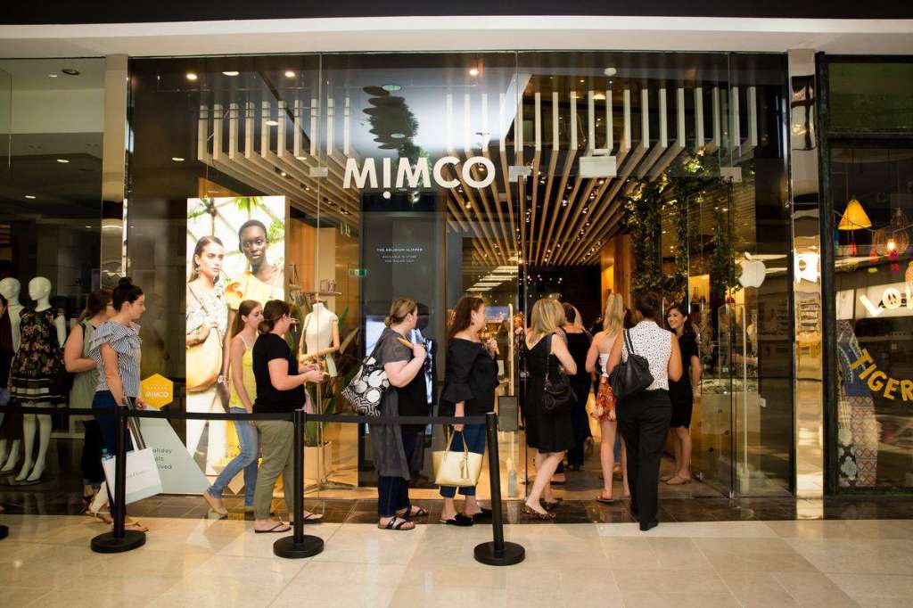 Gold Coast social scene gathers for MIMCO relaunch at Pacific Fair - Gold Coast, Queensland