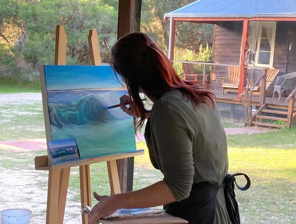 Acquired brain injury leads former accountant to discover a new life as an artist