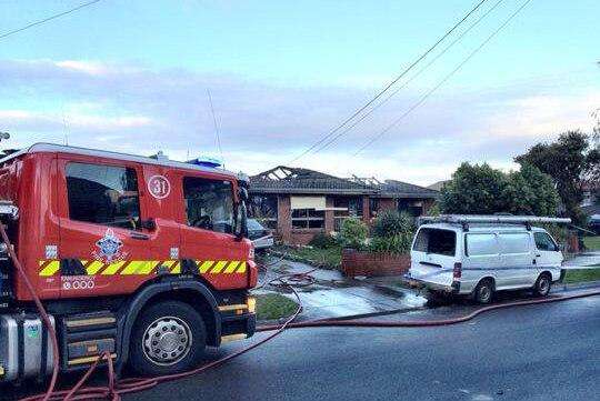 Primary school-aged boy hospitalised after house fire in Warrnambool