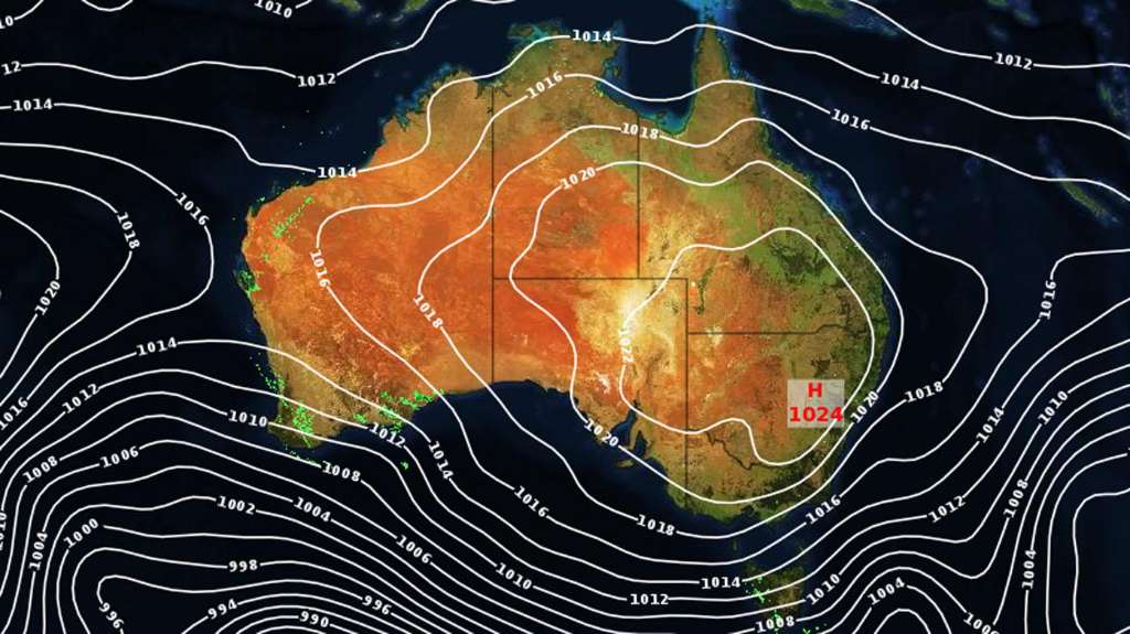 Australia Records New All-Time Atmospheric Pressure High