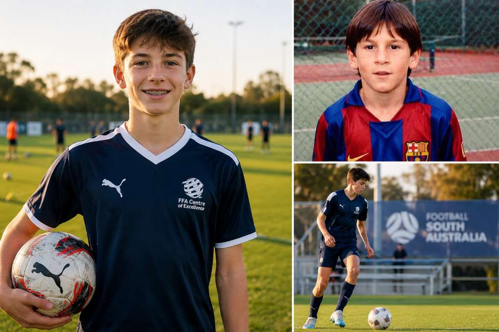 Australian Teen Leo Follows Messi’s Path After Overcoming Growth Hormone Deficiency - Adelaide, SA