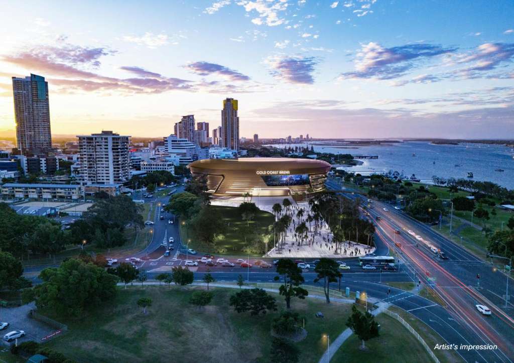 Gold Coast Confident $400 Million Funding Gap for New Arena Can Be Closed - Gold Coast, QLD