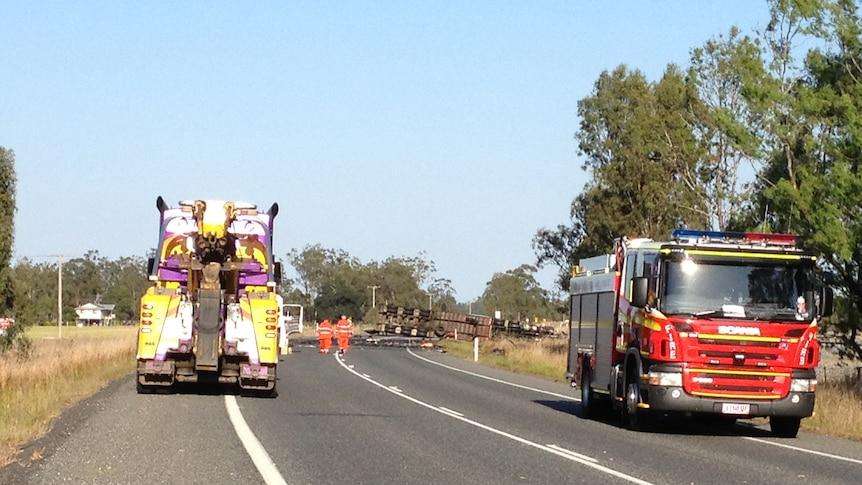 Major traffic delays after oversized truck crash blocks Bruce Highway near Gladstone