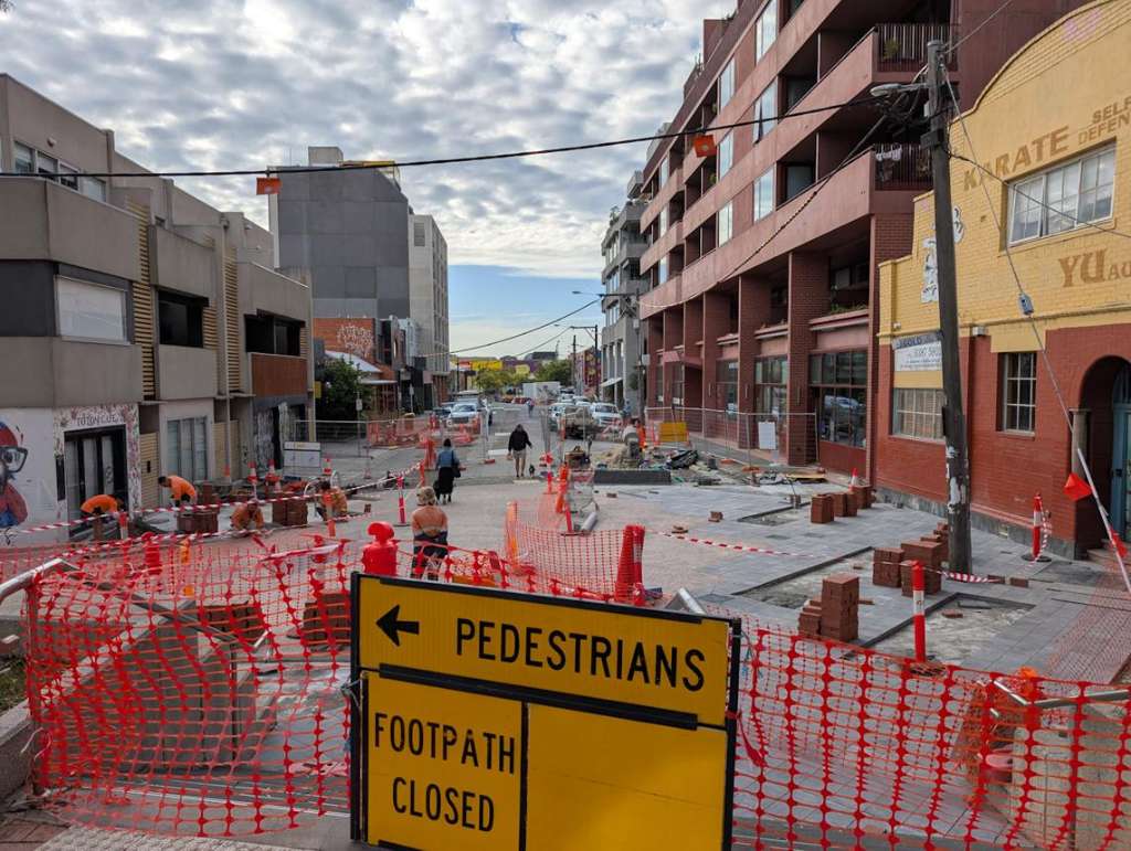 Mitchell Road Sydney closed after construction site collapse causes road damage