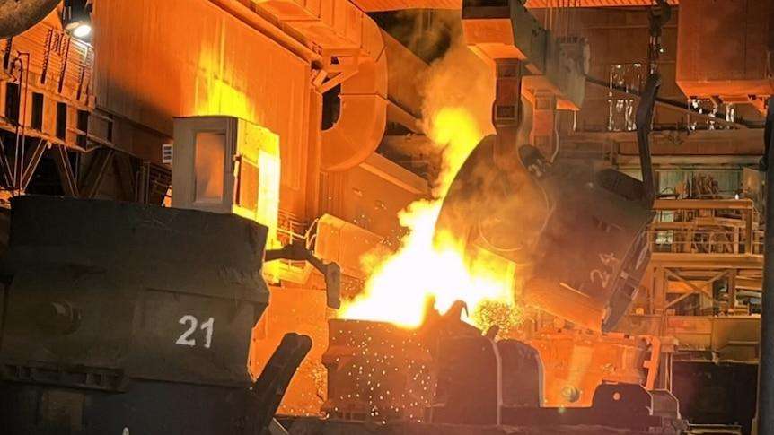 Whyalla Steelworks blast furnace relit as operations resume