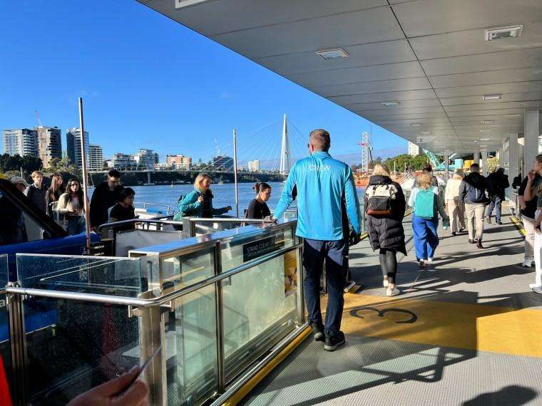 Brisbane City Cat ferry disruptions continue as industrial action affects commuters - Brisbane, QLD