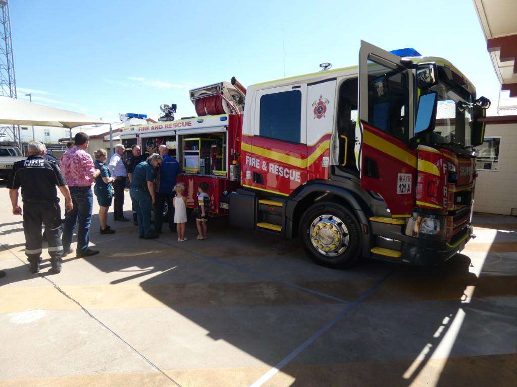 Ayr Fire Station welcomes new local firefighter