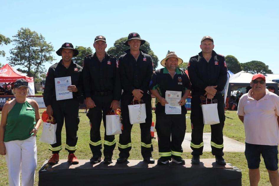 Central Coast firefighters win NSW Regional Firefighter Championships
