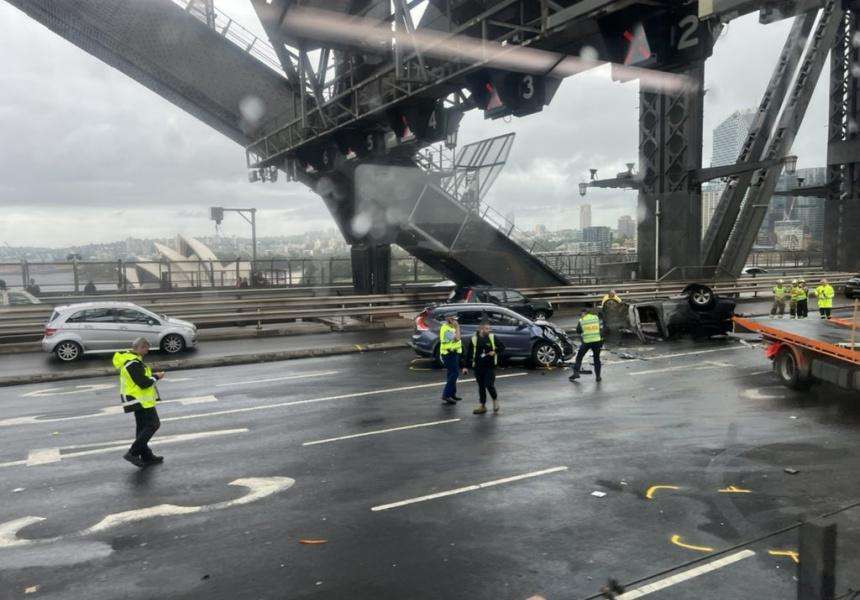 Multi-Vehicle Crash on Sydney Harbour Bridge Causes Major Traffic Delays