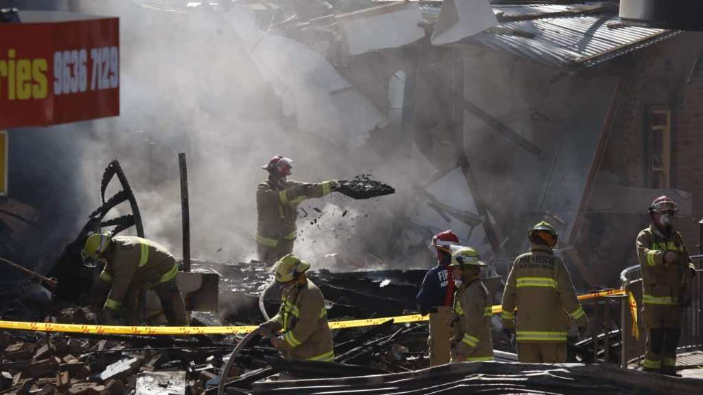 Two Workers Seriously Injured After Building Collapse in Inner Sydney