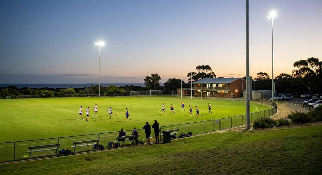 $3 Million Upgrade Boosts Rockingham Sports Facility Lighting