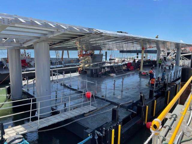 Brisbane Ferry Services Adjusted During Riverside Maintenance Works - Brisbane, QLD